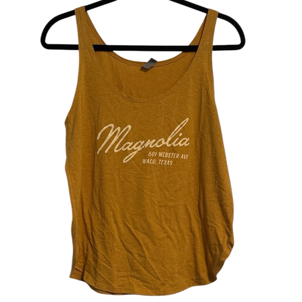 🖤 Magnolia Chip and Joanna Gaines Waco, Texas Tank Top